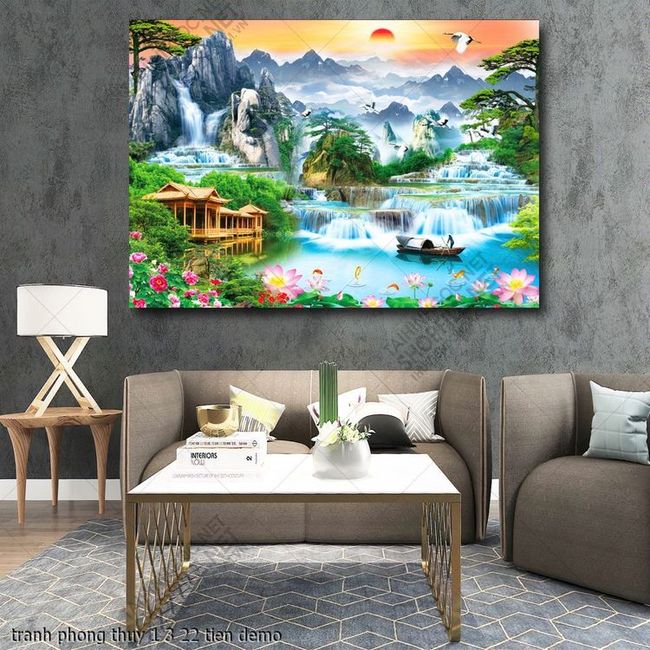 tranh phong thuy 1 3 22 tien